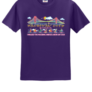Mackinac Bridge Walk Pink Bridge 2024