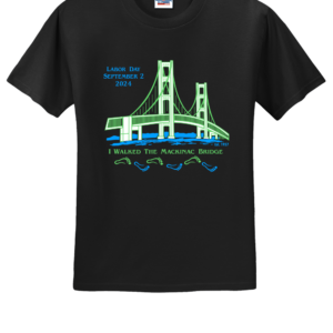 Mackinac Bridge Walk Foot Prints 2024
