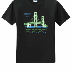 Mackinac Bridge Walk Foot Prints 2025