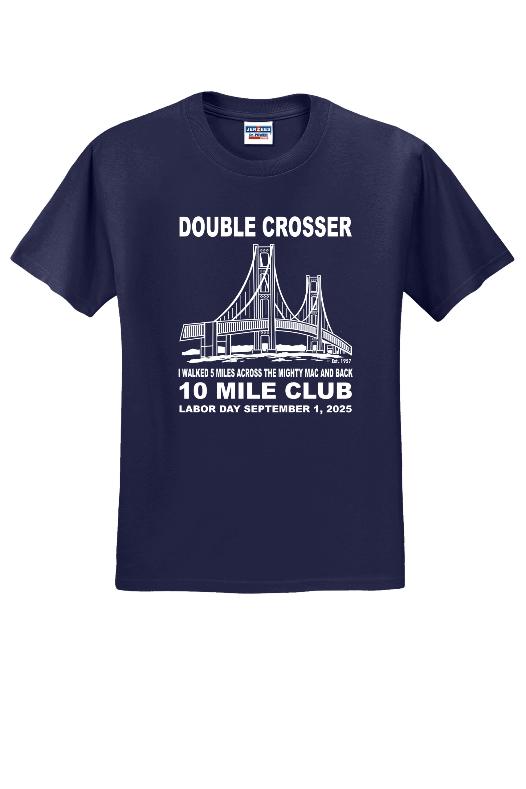 Mackinac Bridge Walk Double Crosser 2025