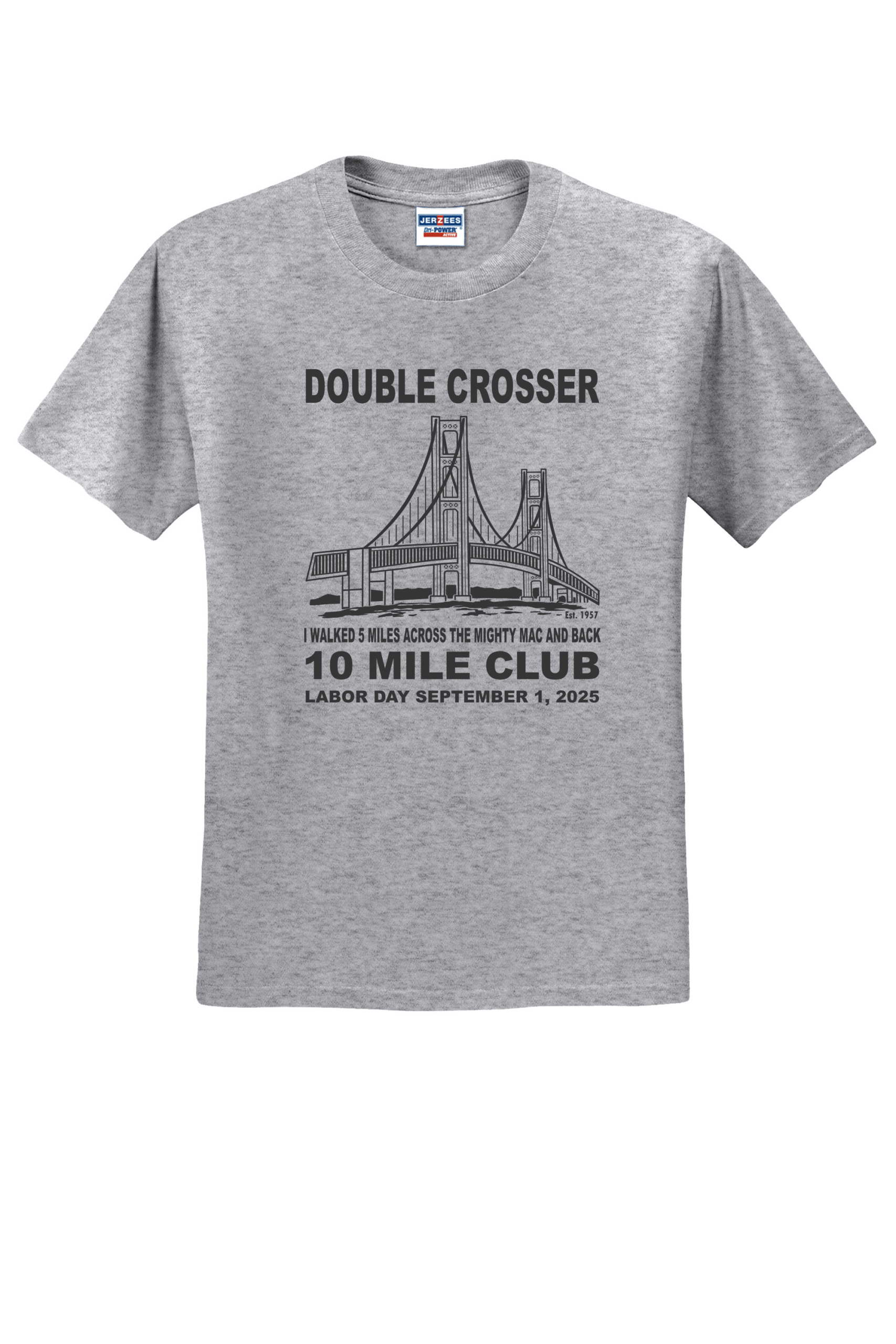 Mackinac Bridge Walk Double Crosser 2025