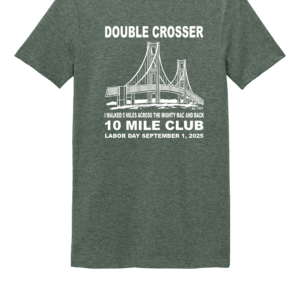 Soft Style Mackinac Bridge Walk Double Crosser 2025