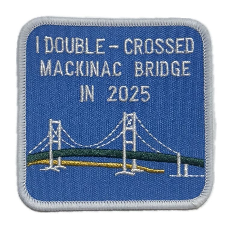 Labor Day Bridge Walk Double Crosser Patch 2025