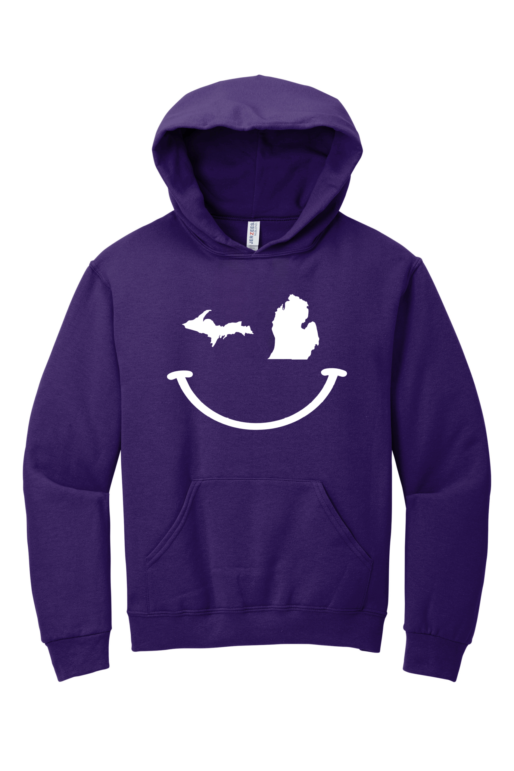 Michigan Smiley Face Hoodie