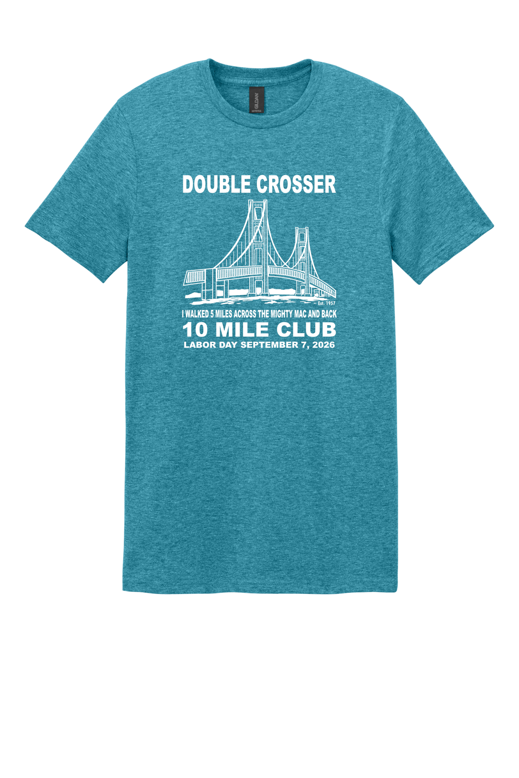 Soft Style Mackinac Bridge Walk Double Crosser 2026
