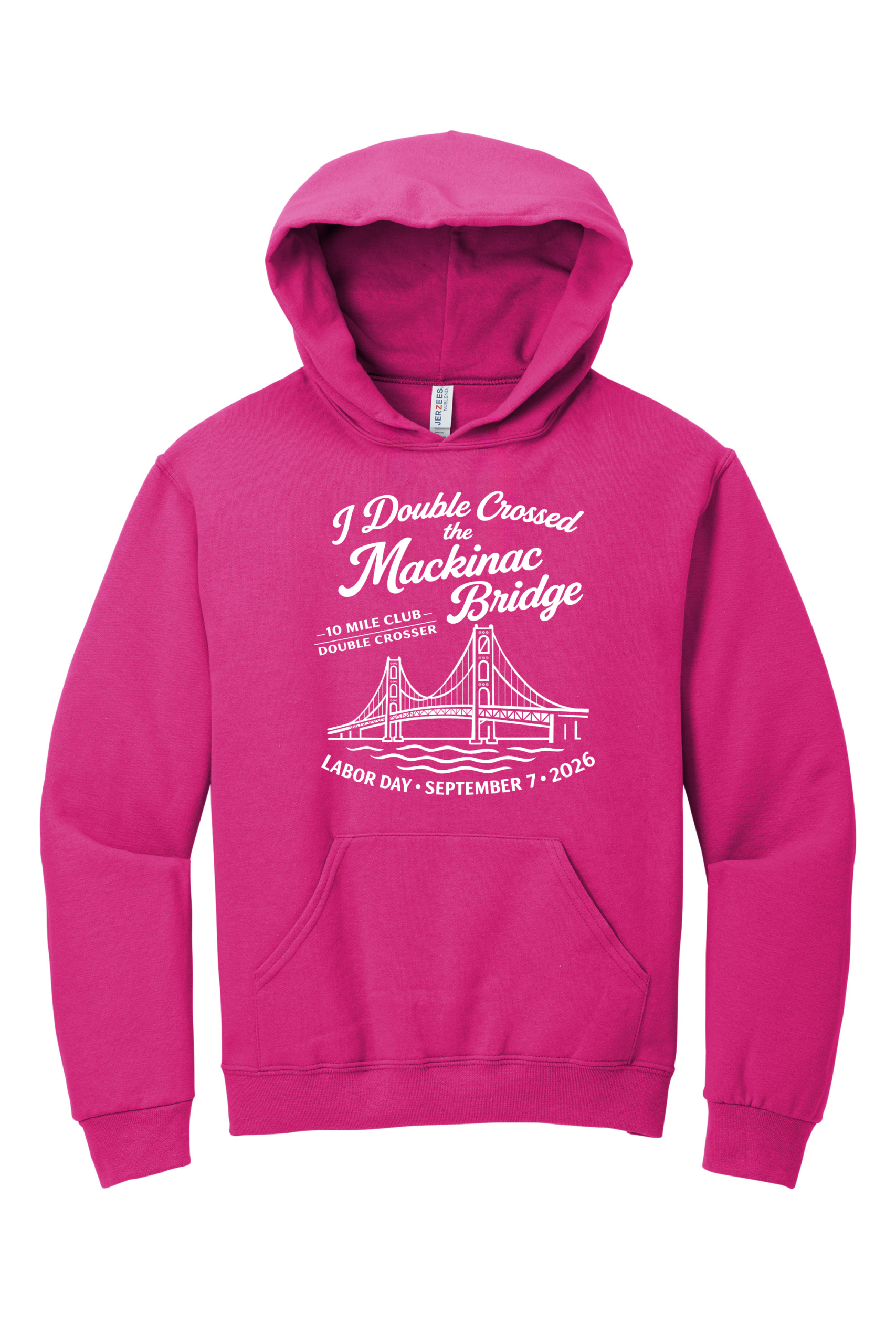 Mackinac Bridge Walk Double Crosser 2 Hoodie 2026
