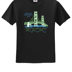 Mackinac Bridge Walk Foot Prints 2026